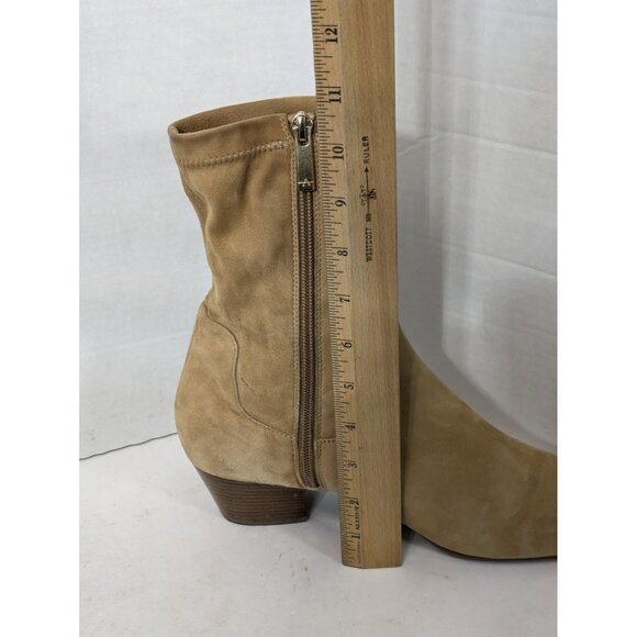 Aquatalia Women's Brown Sandi Suede Leather Side Zip Boots Shoes Size US 9.5 M - Picture 10 of 16